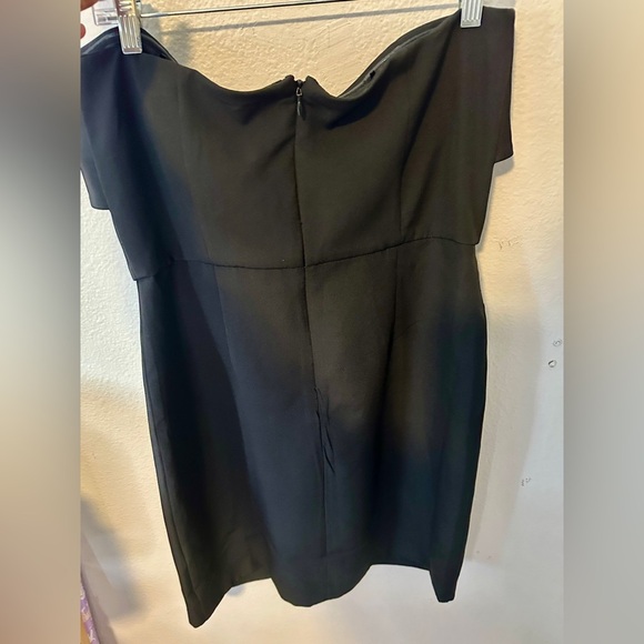 Sam Edelman NWT NEW Bow Front Cocktail Mini Dress $128 Strapless Sz 12 party - Picture 4 of 7